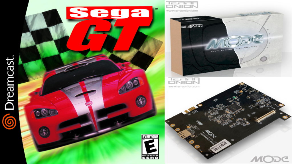 Sega GT von SSD auf dem Sega Dreamcast gestartet